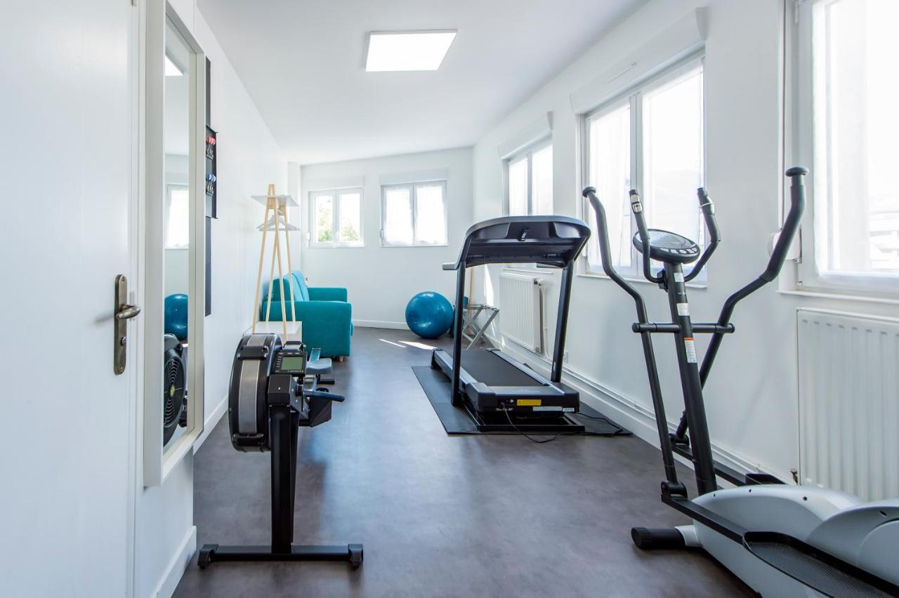 Suites Mana - Le Manaloft, Chic Et Moderne Avec Salle Privee De Fitness En Plein Centre-Ville De Rethel Zewnętrze zdjęcie