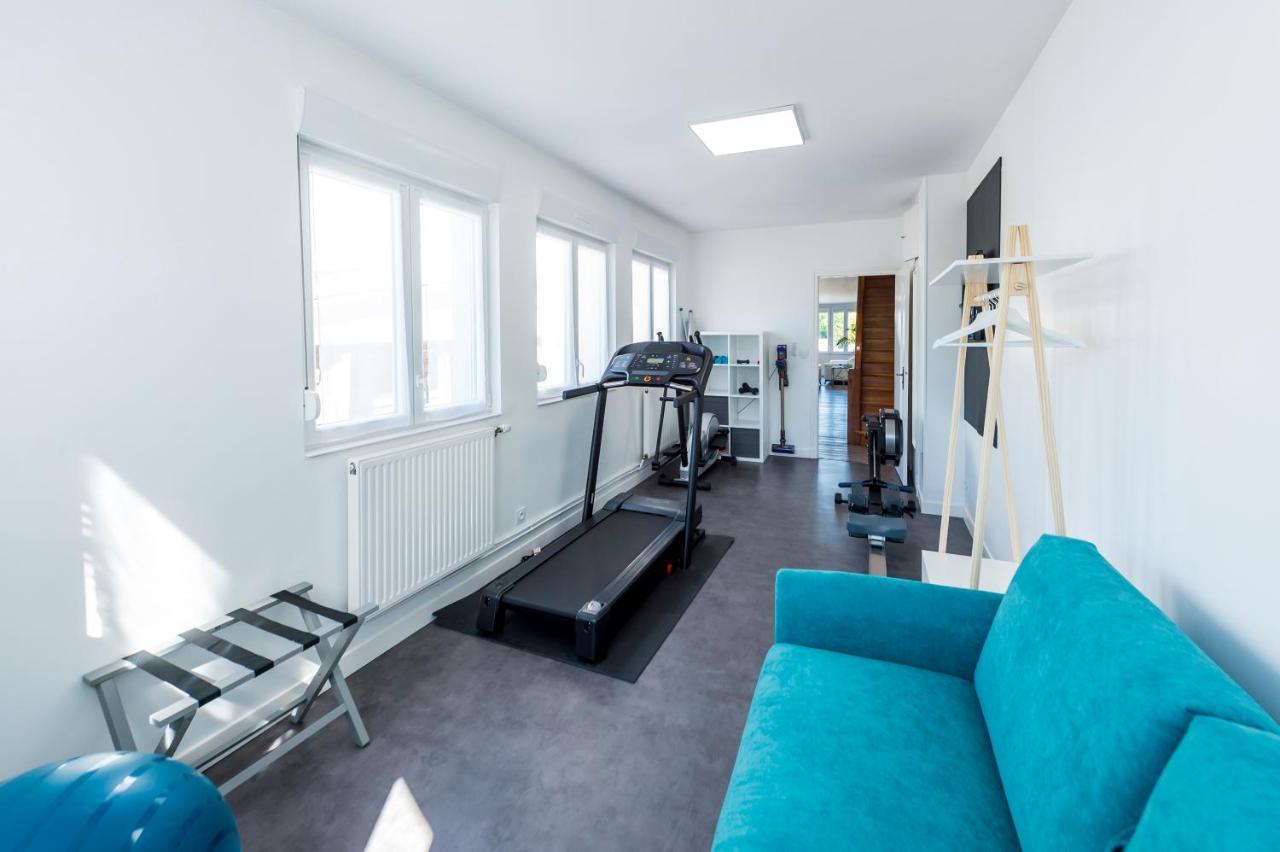 Suites Mana - Le Manaloft, Chic Et Moderne Avec Salle Privee De Fitness En Plein Centre-Ville De Rethel Zewnętrze zdjęcie